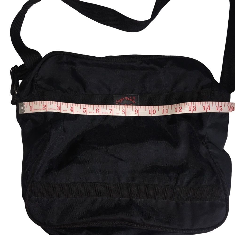 Vintage Sergio Valente 2 Piece Travel Set Bags Shaving Toiletry Bag Carry On Bag View 4